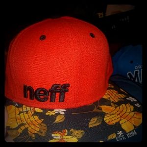 Floral brim Neff snapback
